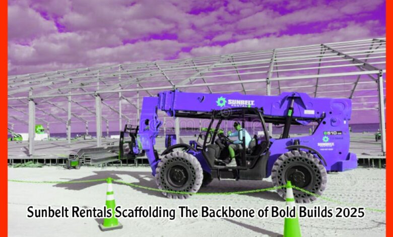 Sunbelt Rentals Scaffolding The Backbone of Bold Builds 2025