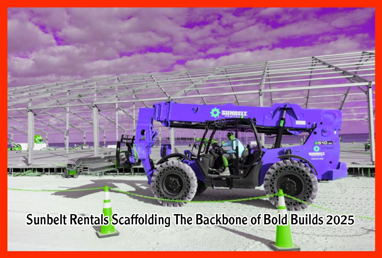 Sunbelt Rentals Scaffolding The Backbone of Bold Builds 2025